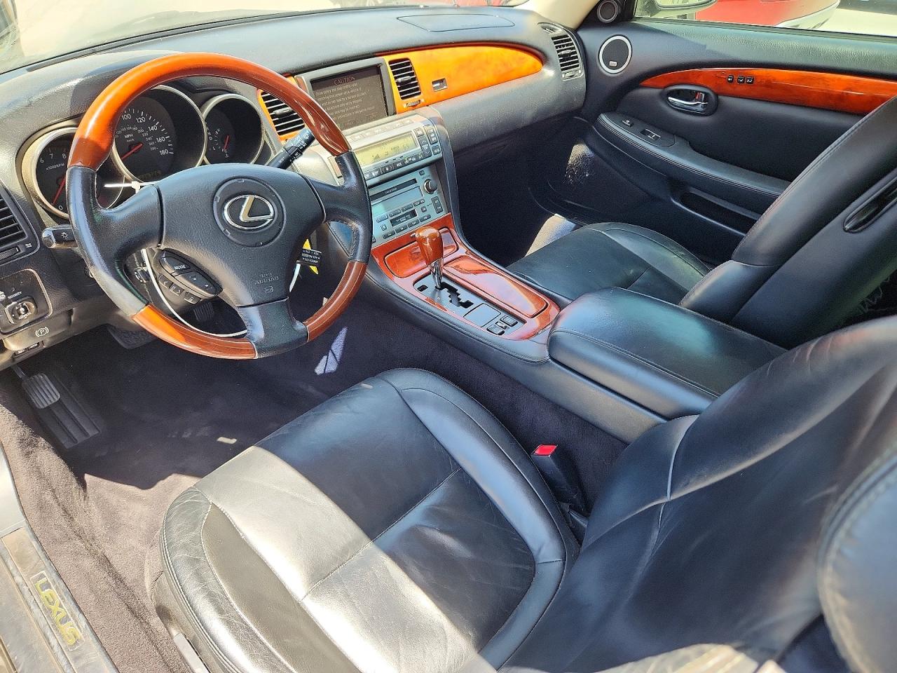 2004 Lexus Sc 430 Black vin: JTHFN48Y440052524