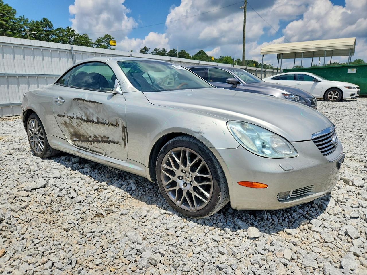 2004 Lexus Sc 430 Silver vin: JTHFN48Y440054239