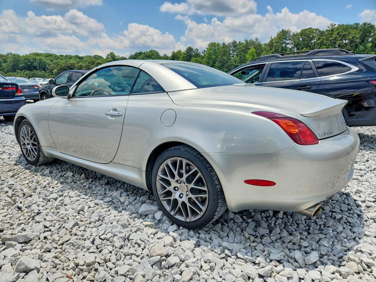 2004 Lexus Sc 430 Silver vin: JTHFN48Y440054239