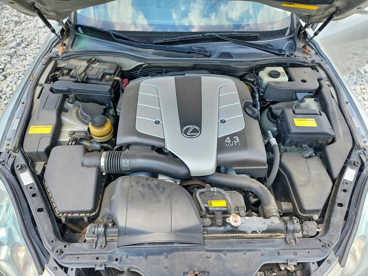 2004 Lexus Sc 430 Silver vin: JTHFN48Y440054239