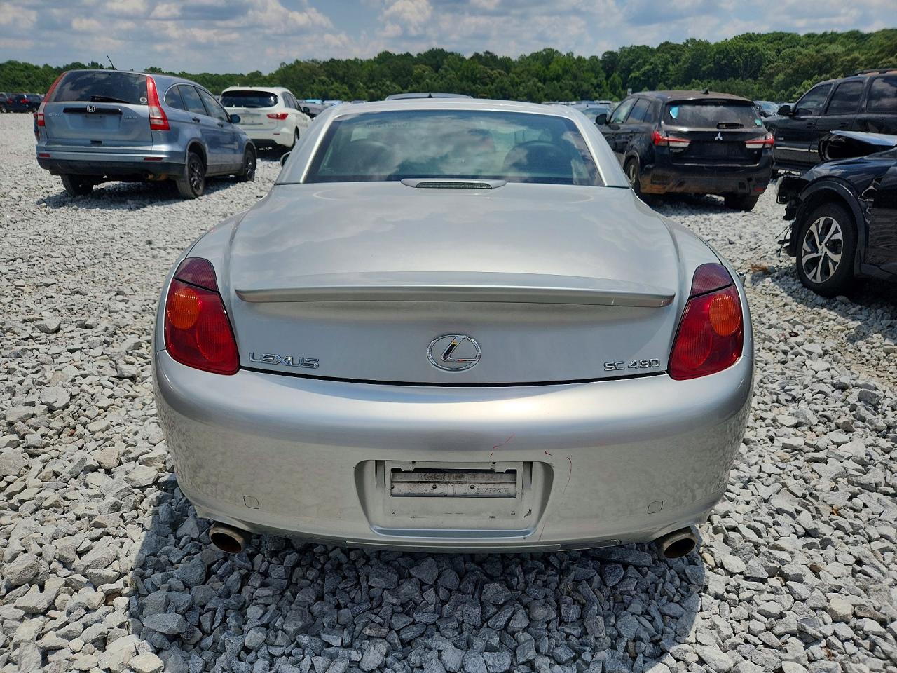 2004 Lexus Sc 430 Silver vin: JTHFN48Y440054239