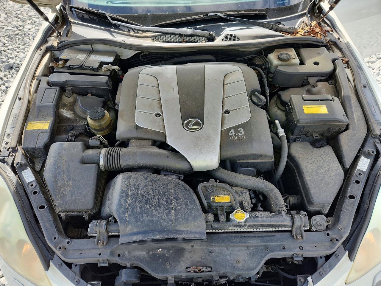 2005 Lexus Sc 430 White vin: JTHFN48Y450064397