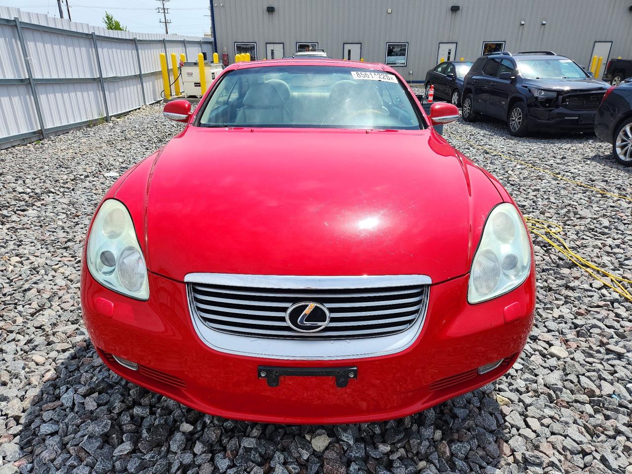 2005 Lexus Sc 430 Red vin: JTHFN48Y450069440