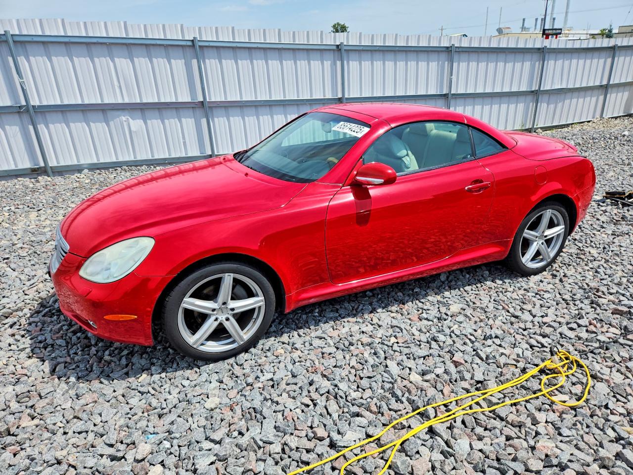 2005 Lexus Sc 430 Red vin: JTHFN48Y450069440