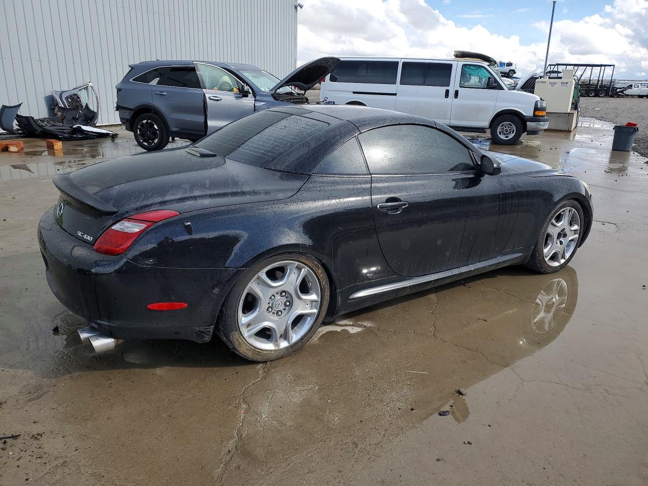 2006 Lexus Sc 430 Black vin: JTHFN48Y469008084