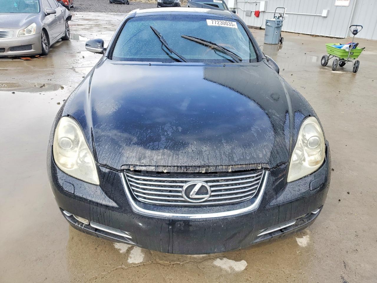 2006 Lexus Sc 430 Black vin: JTHFN48Y469008084