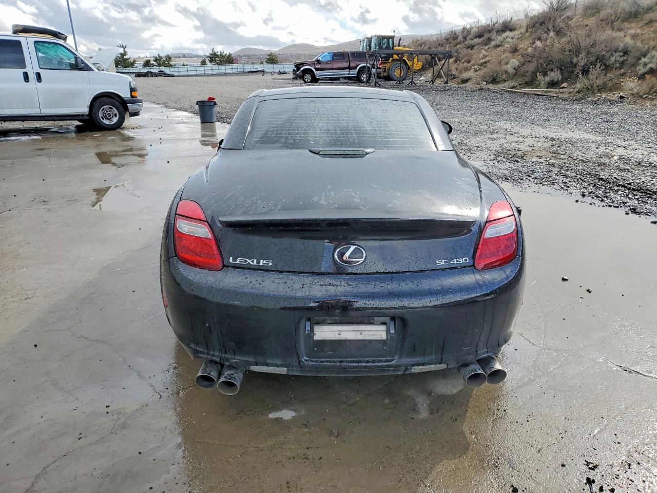 2006 Lexus Sc 430 Black vin: JTHFN48Y469008084
