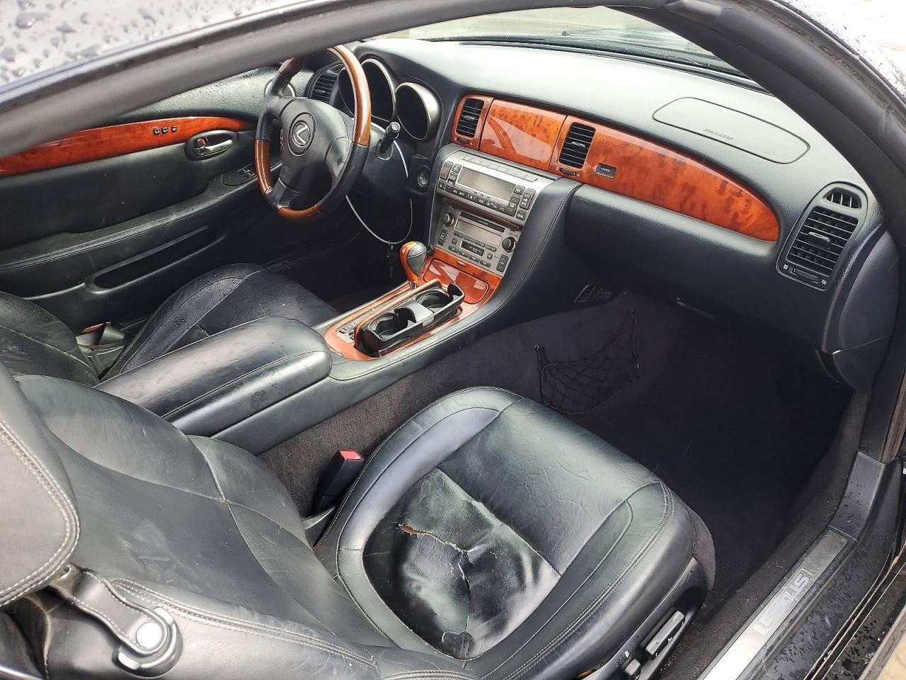 2006 Lexus Sc 430 Black vin: JTHFN48Y469008084