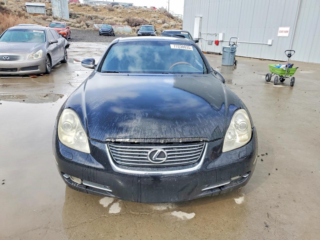2006 Lexus Sc 430 Black vin: JTHFN48Y469008084