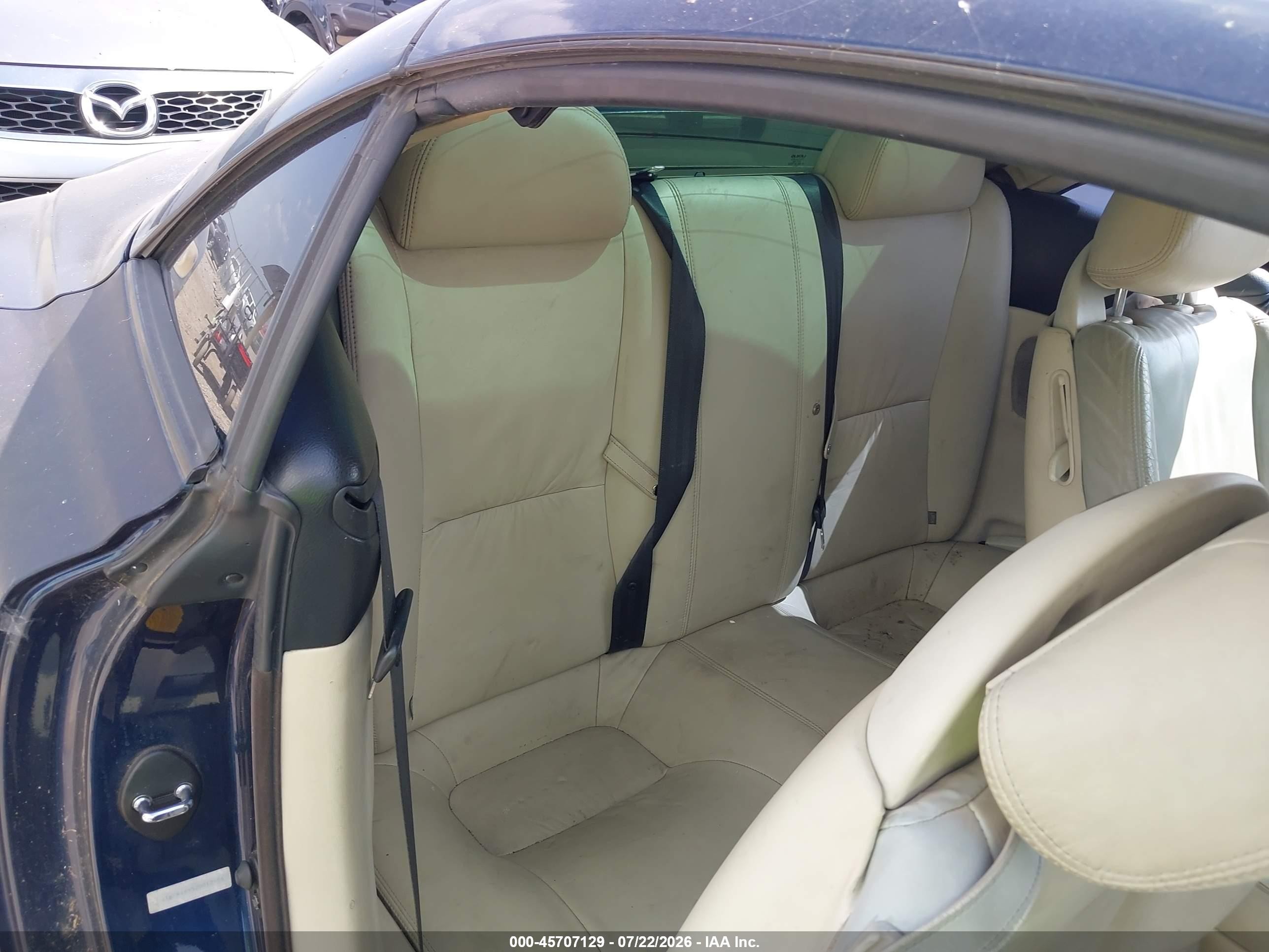 2002 Lexus Sc 430   Blue vin: JTHFN48Y520012966