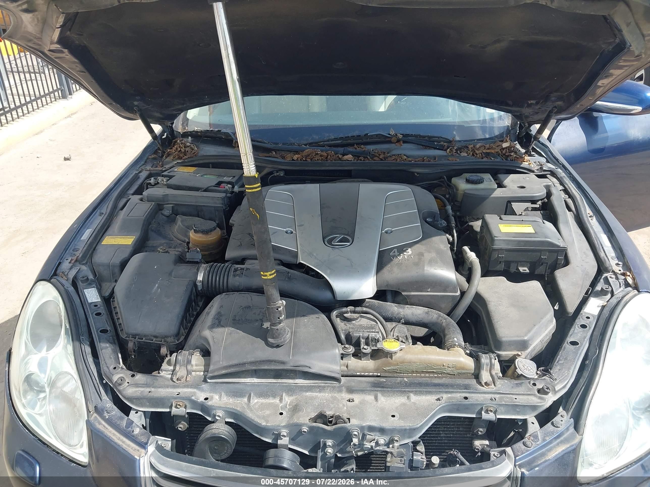 2002 Lexus Sc 430   Blue vin: JTHFN48Y520012966