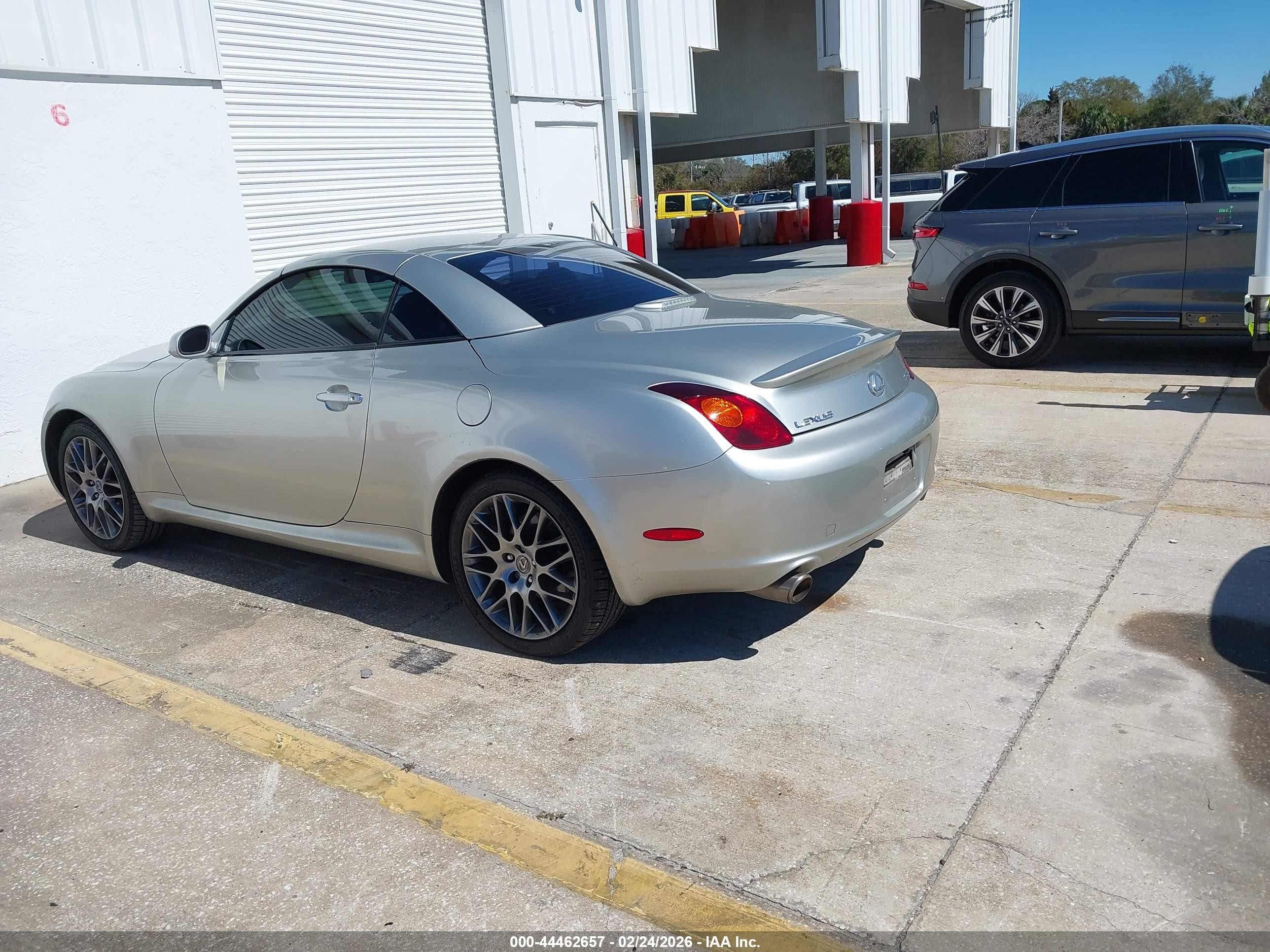 2002 Lexus Sc 430   Silver vin: JTHFN48Y520017035