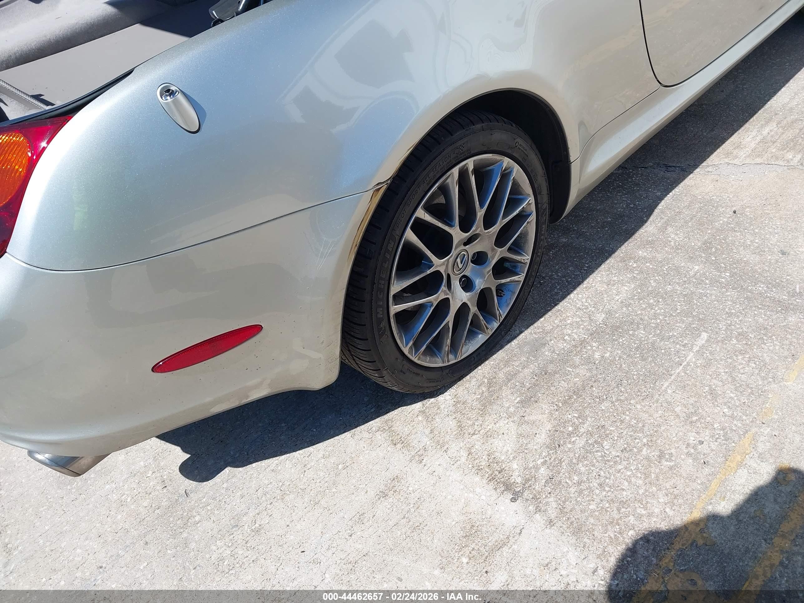 2002 Lexus Sc 430   Silver vin: JTHFN48Y520017035