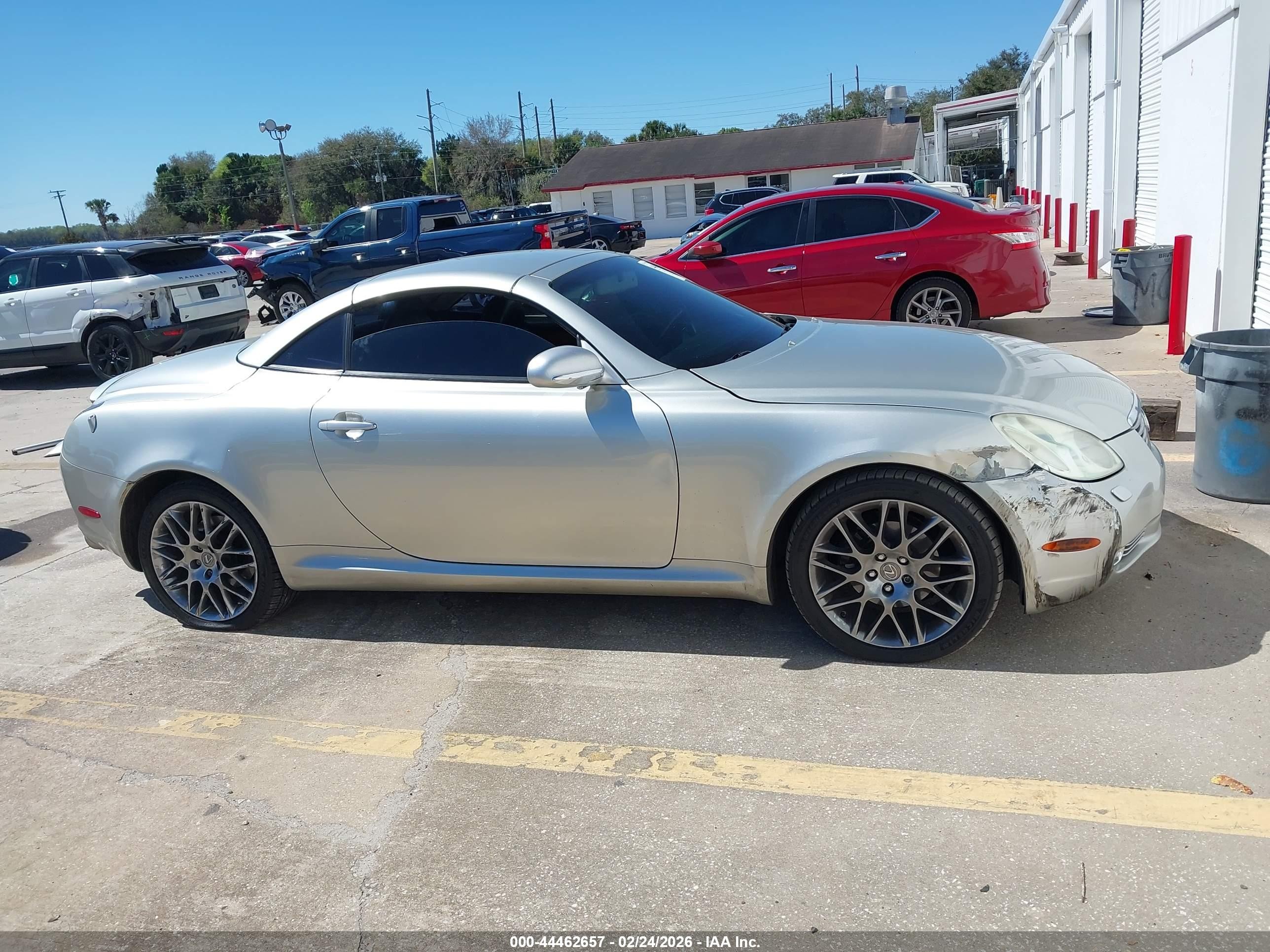 2002 Lexus Sc 430   Silver vin: JTHFN48Y520017035