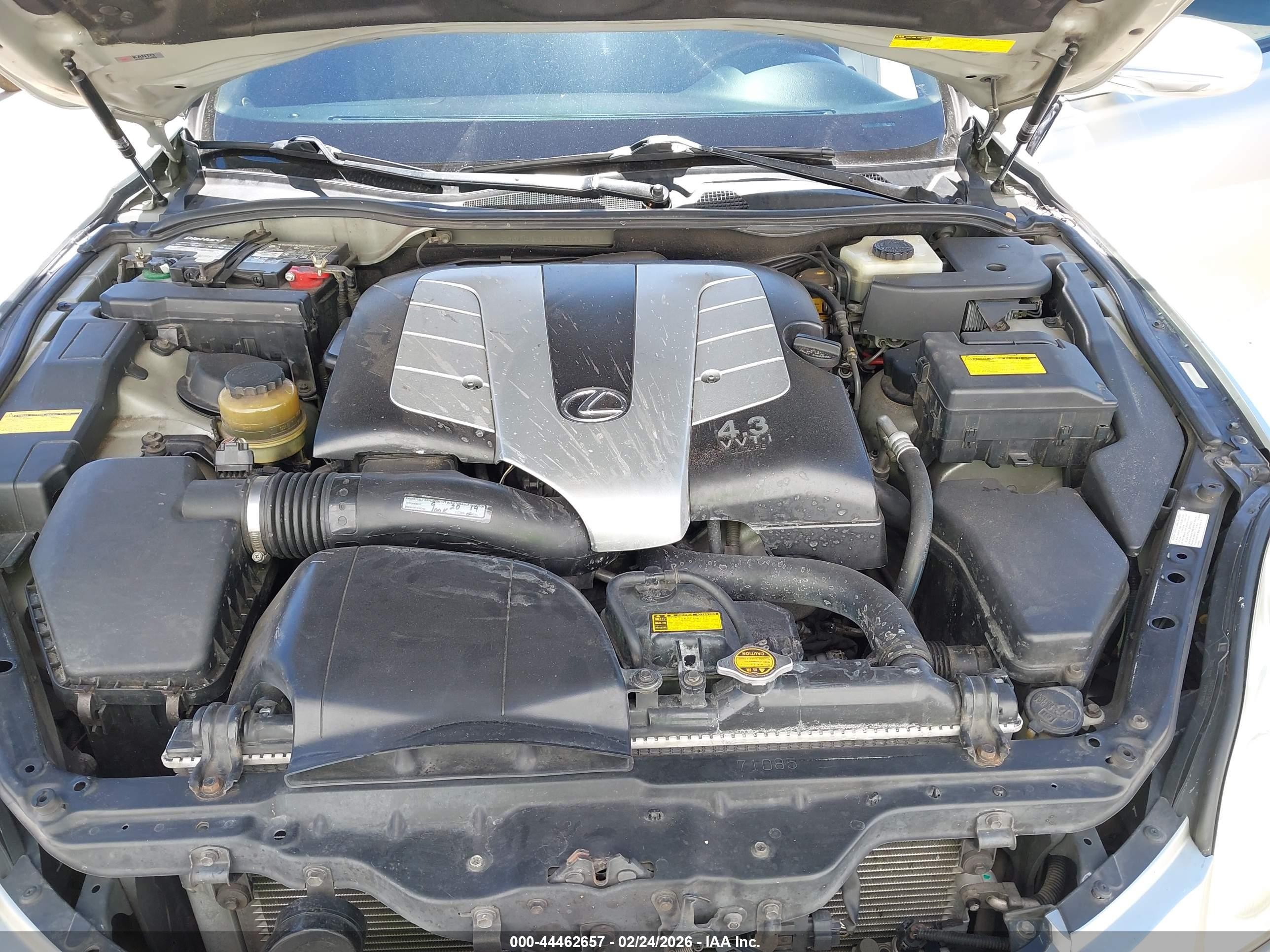2002 Lexus Sc 430   Silver vin: JTHFN48Y520017035