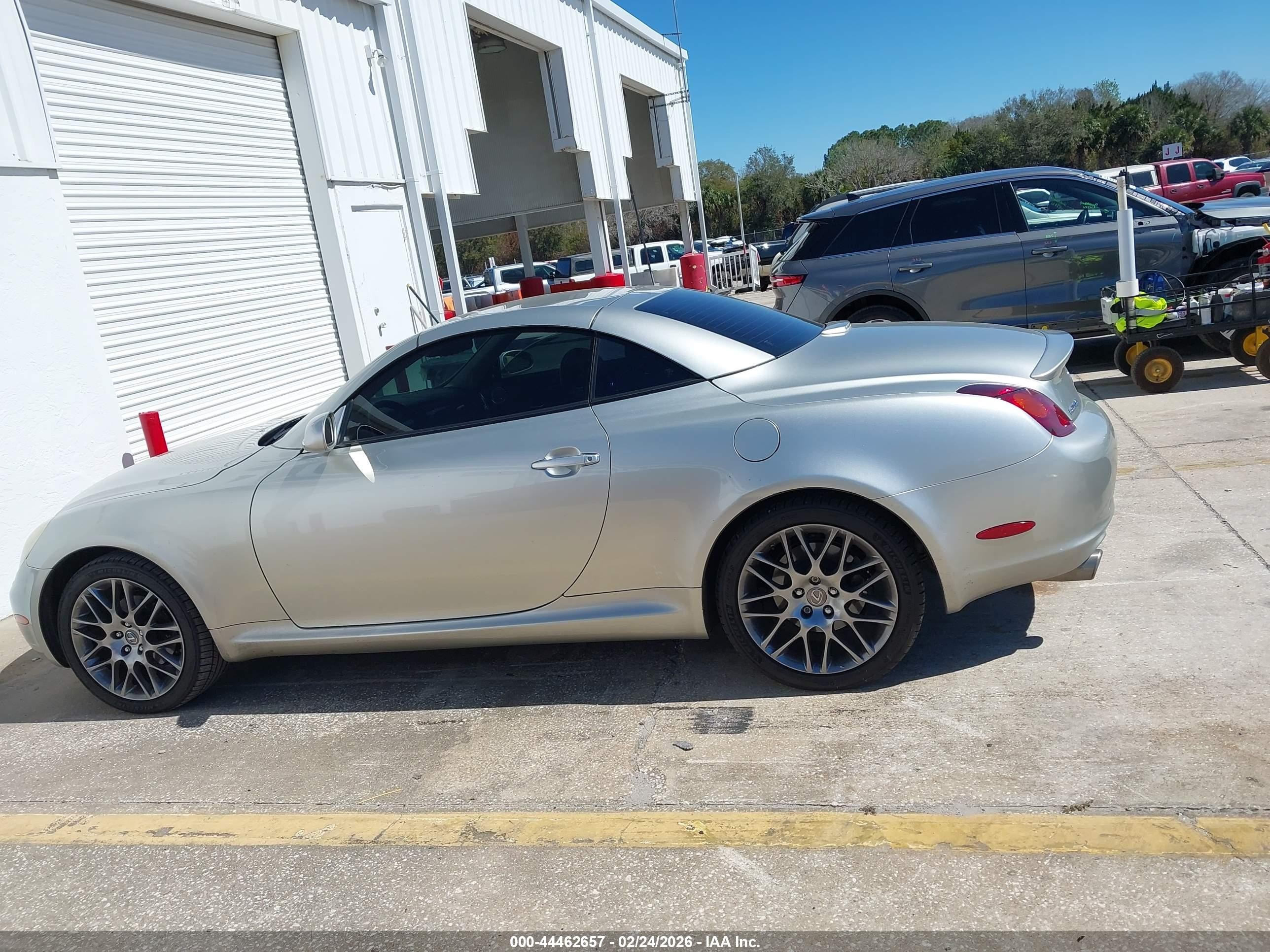 2002 Lexus Sc 430   Silver vin: JTHFN48Y520017035
