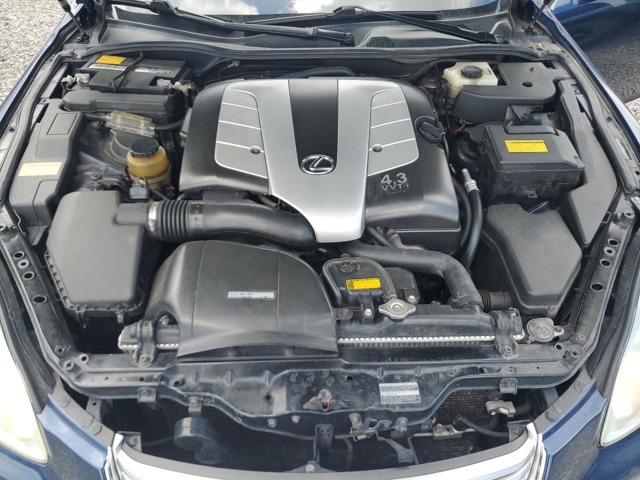 2002 Lexus Es 350 4d 2wd Blue vin: JTHFN48Y520027869