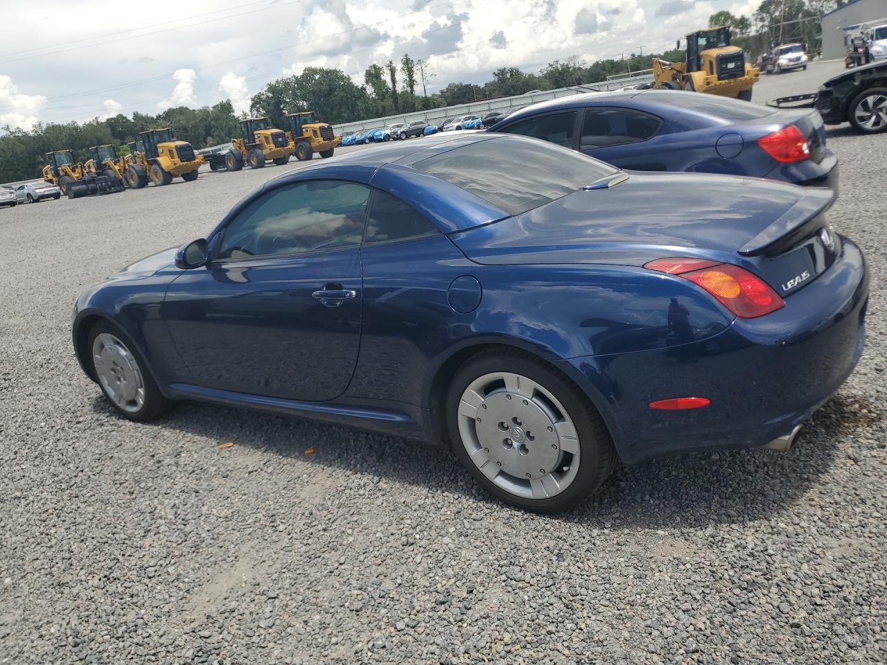 2002 Lexus Es 350 4d 2wd Blue vin: JTHFN48Y520027869