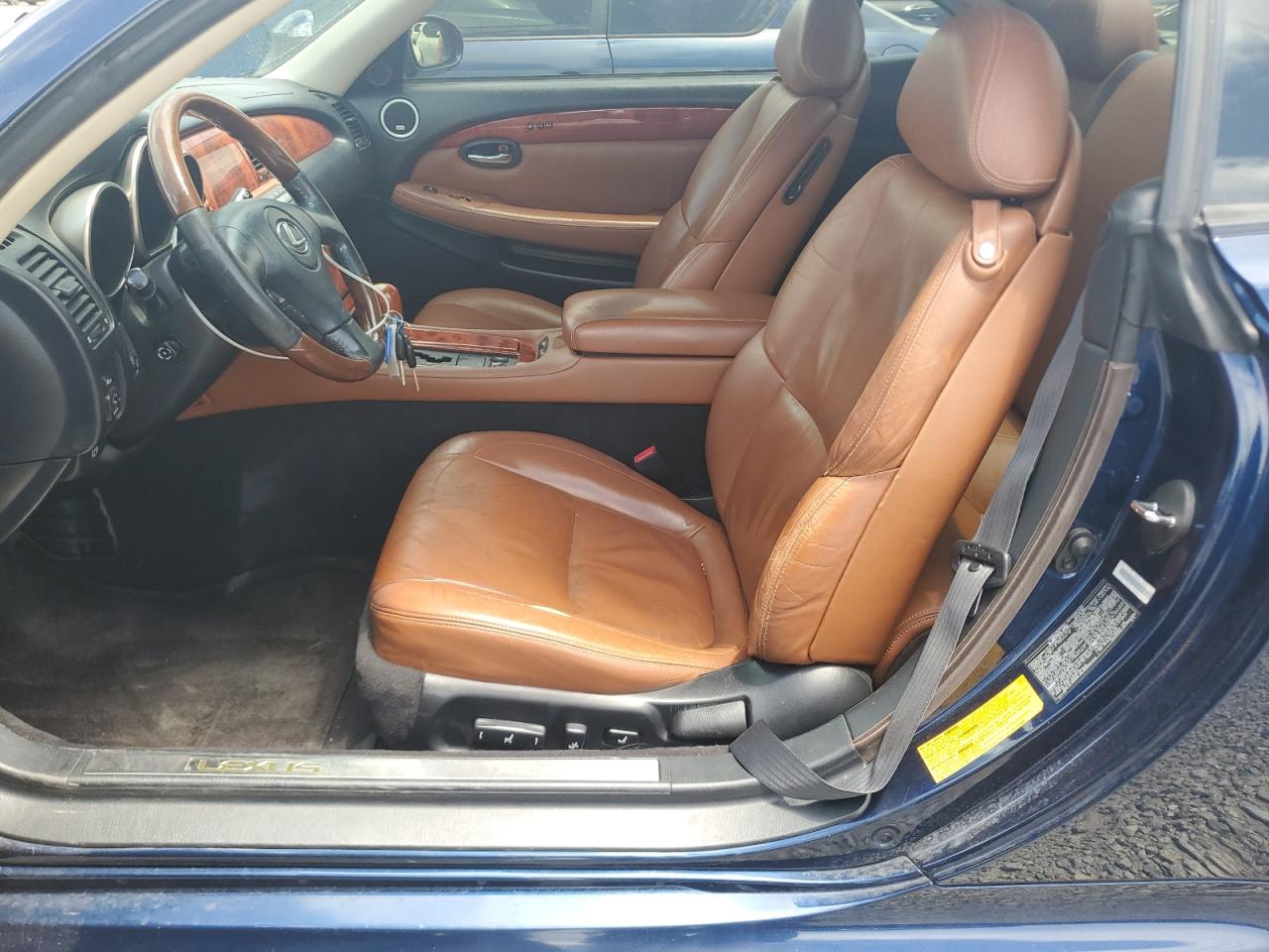 2002 Lexus Es 350 4d 2wd Blue vin: JTHFN48Y520027869