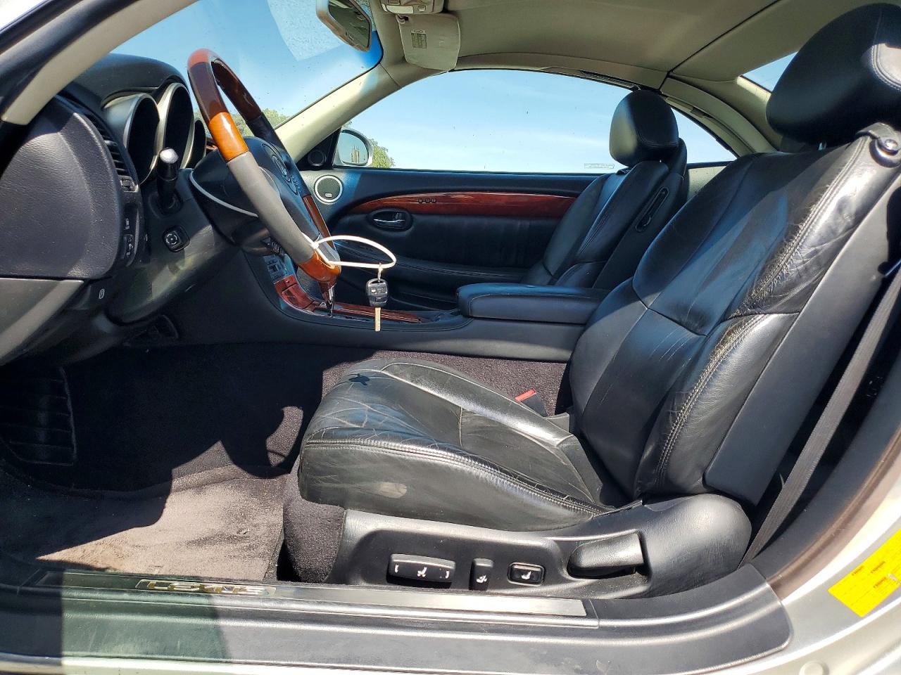 2002 Lexus Sc 430 Silver vin: JTHFN48Y520028763