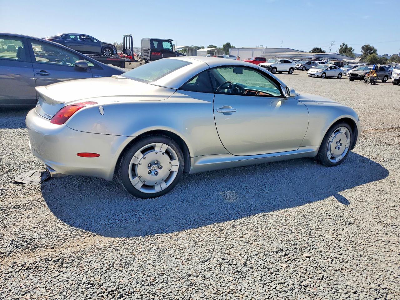 2002 Lexus Sc 430 Silver vin: JTHFN48Y520028763