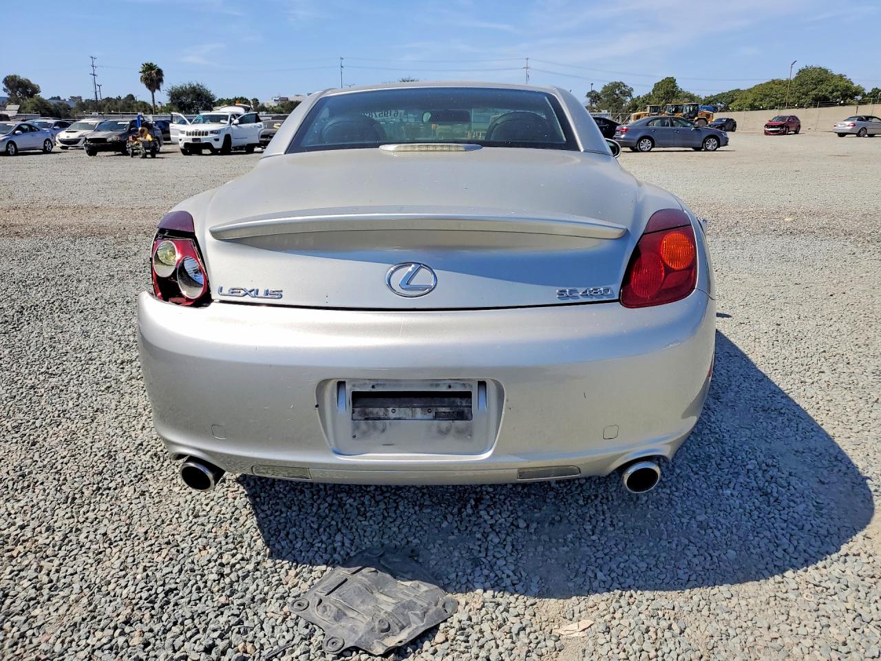 2002 Lexus Sc 430 Silver vin: JTHFN48Y520028763