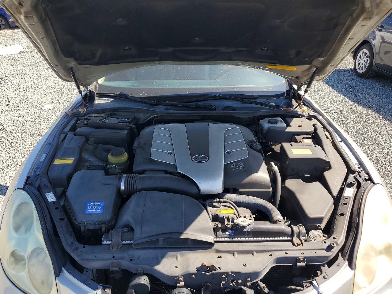 2002 Lexus Sc 430 Silver vin: JTHFN48Y520028763