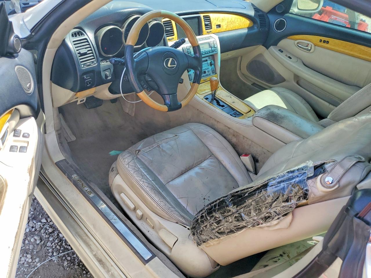 2002 Lexus Sc 430 Silver vin: JTHFN48Y520030206