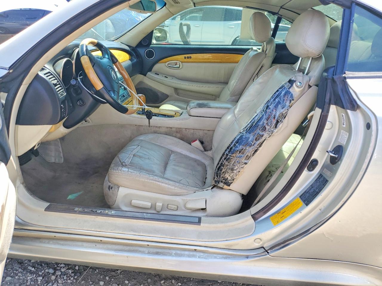 2002 Lexus Sc 430 Silver vin: JTHFN48Y520030206