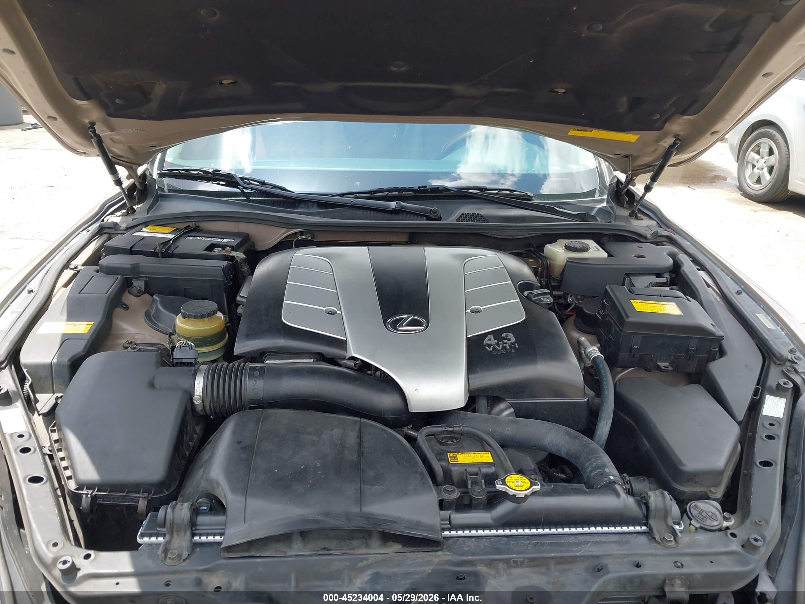 2002 Lexus Sc 430   Gold vin: JTHFN48Y520031565