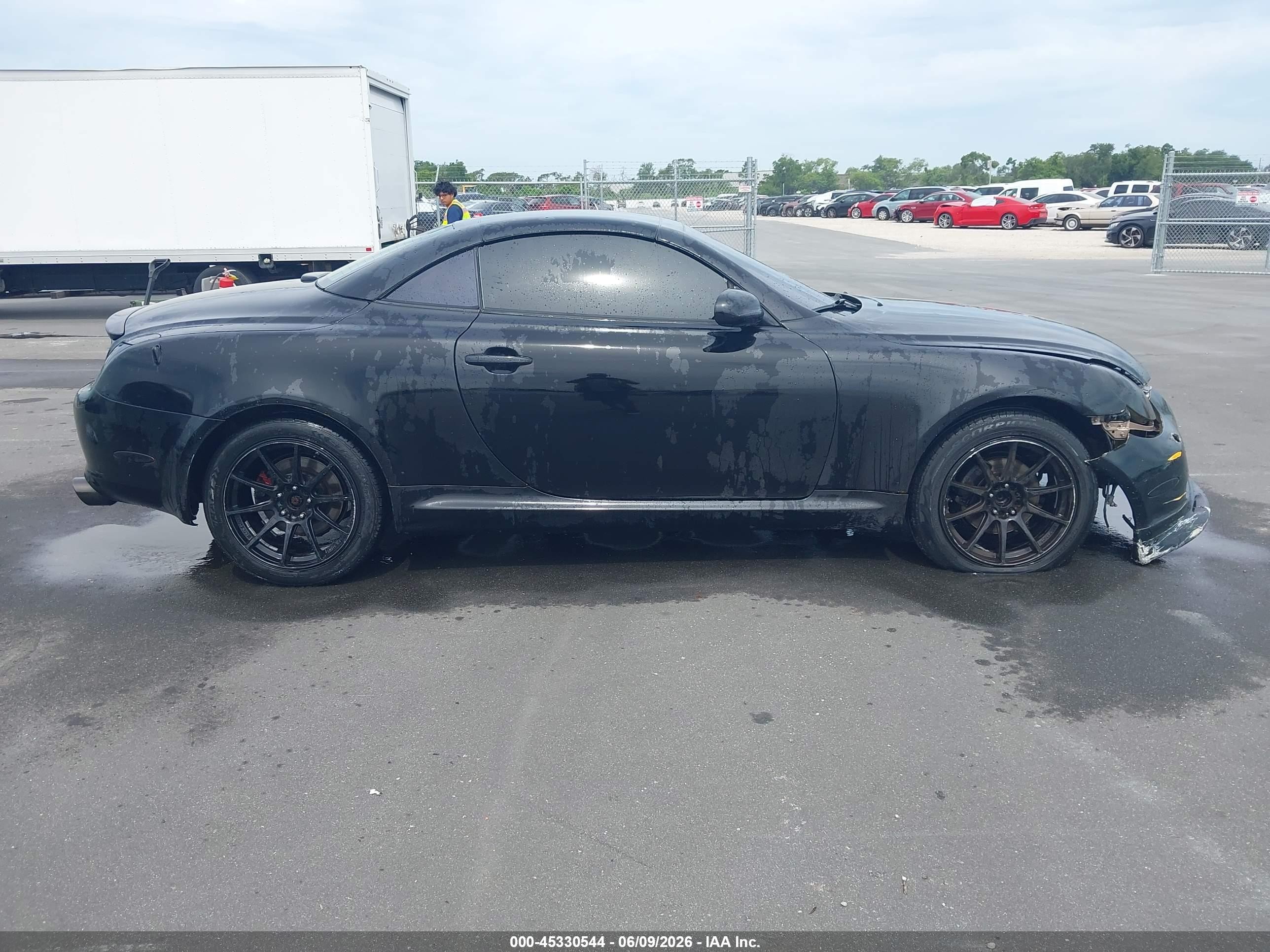 2002 Lexus Sc 430   Black vin: JTHFN48Y520034949