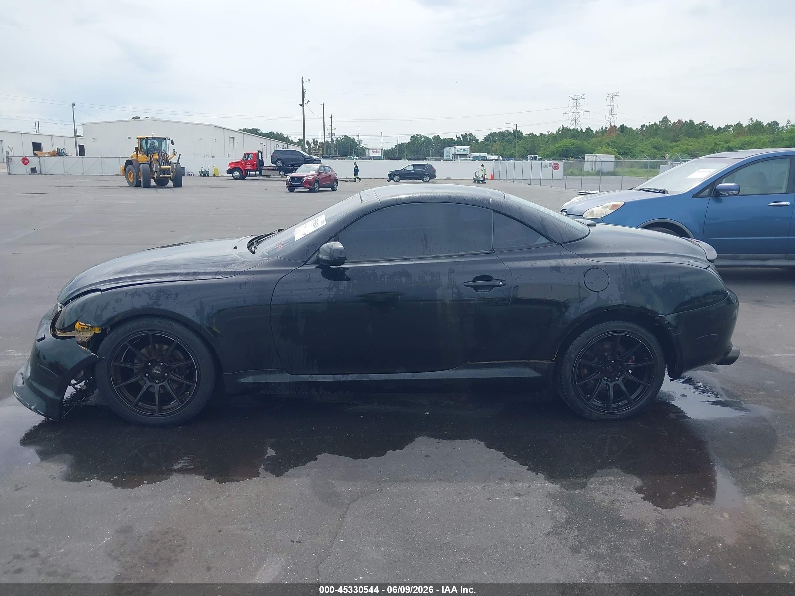 2002 Lexus Sc 430   Black vin: JTHFN48Y520034949