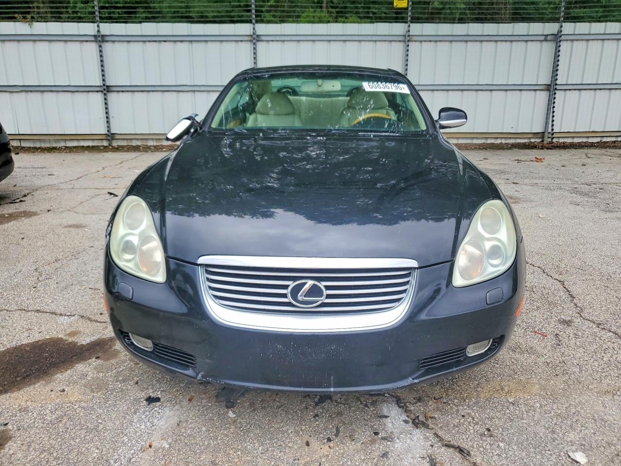 2005 Lexus Sc 430 Black vin: JTHFN48Y550069446