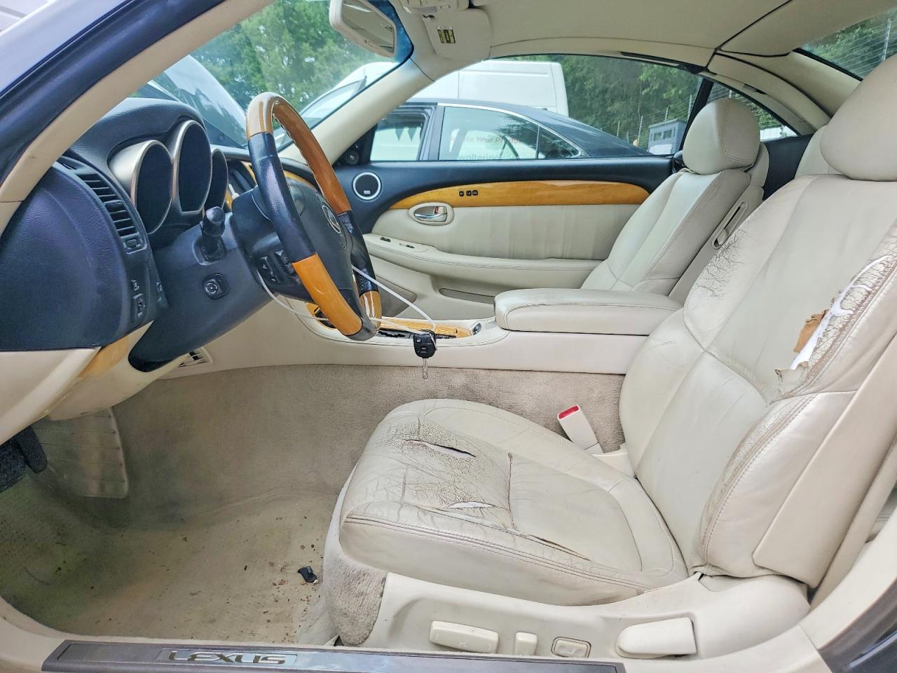 2005 Lexus Sc 430 Black vin: JTHFN48Y550069446