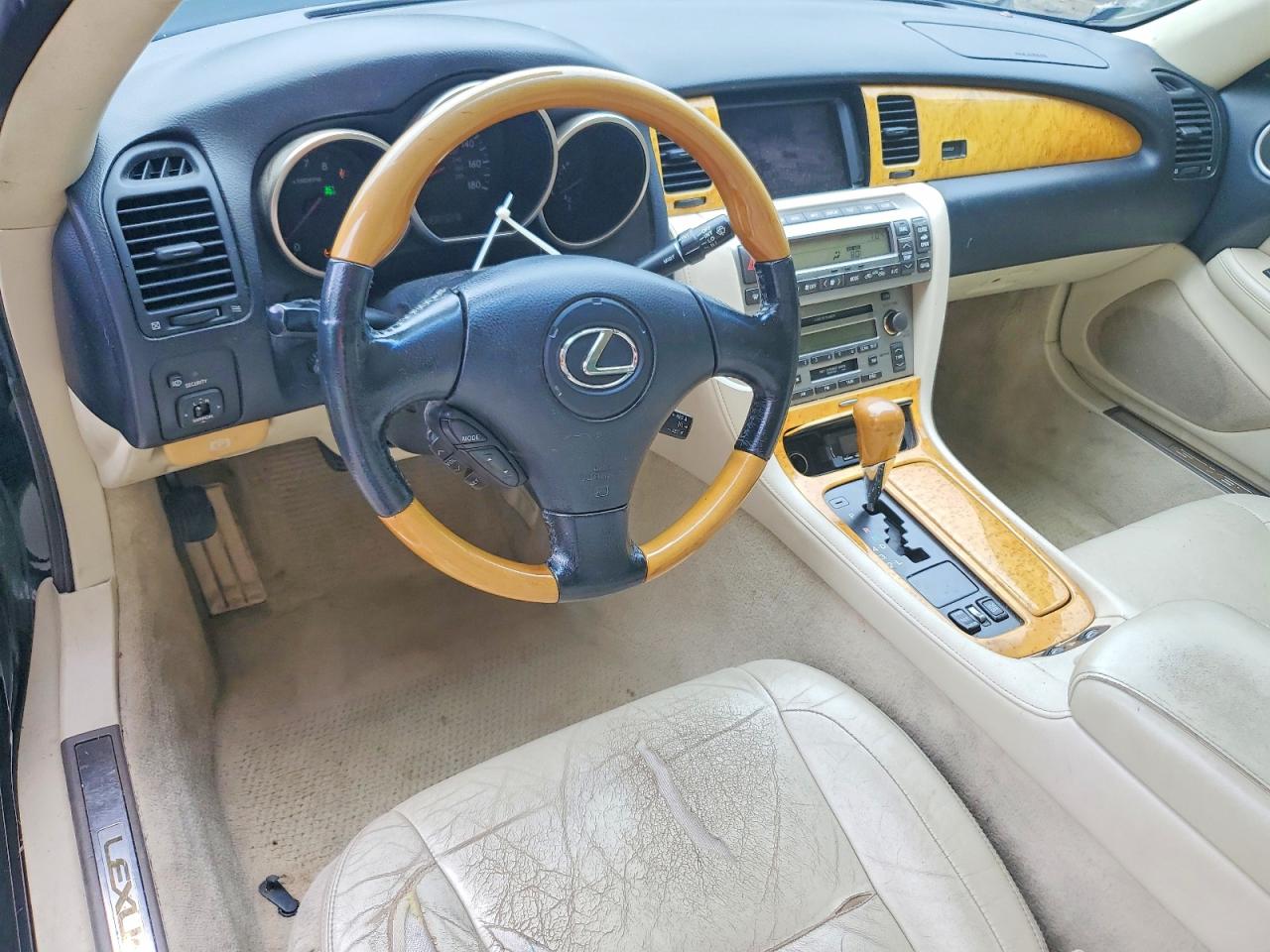 2005 Lexus Sc 430 Black vin: JTHFN48Y550069446