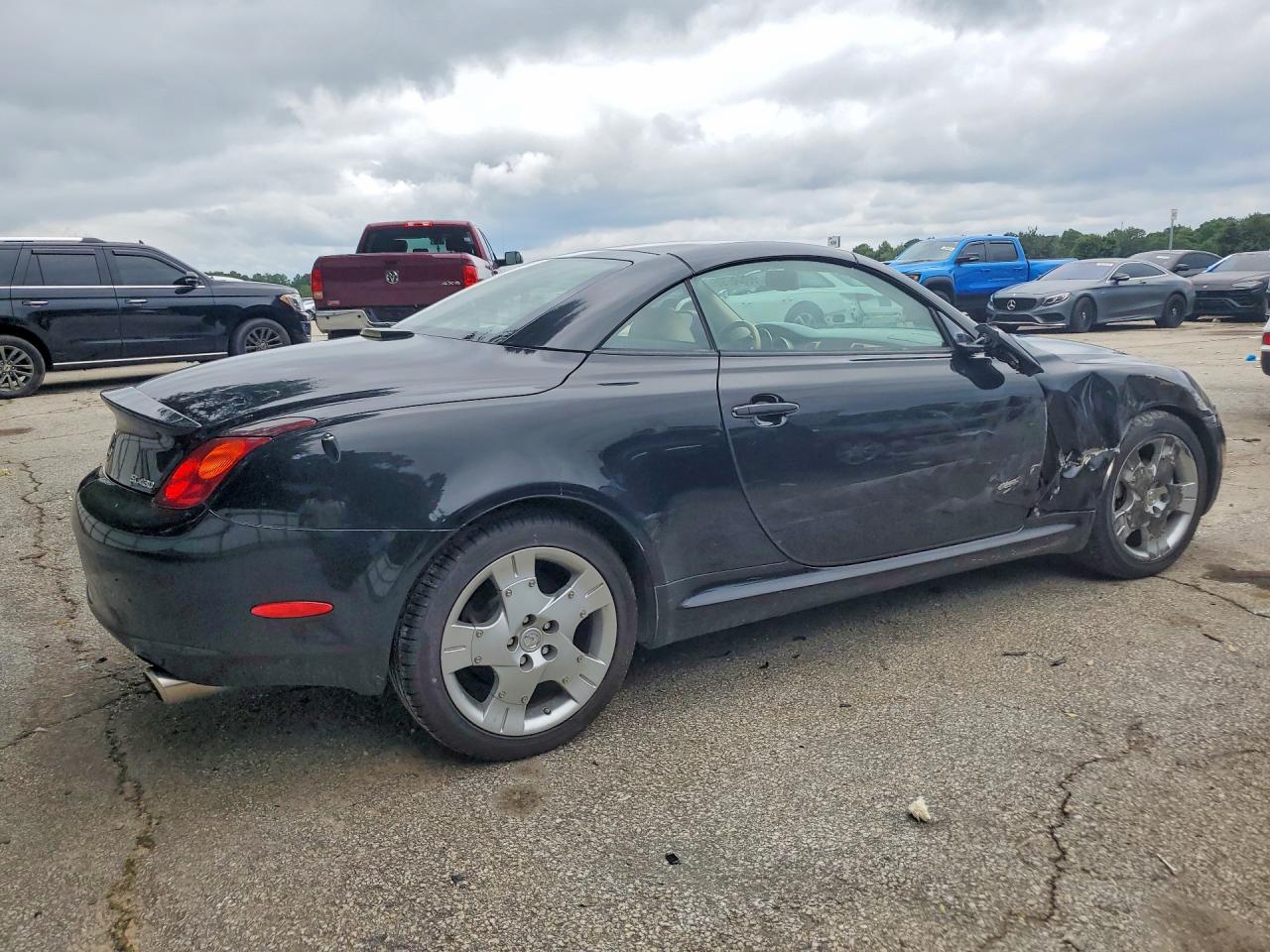 2005 Lexus Sc 430 Black vin: JTHFN48Y550069446