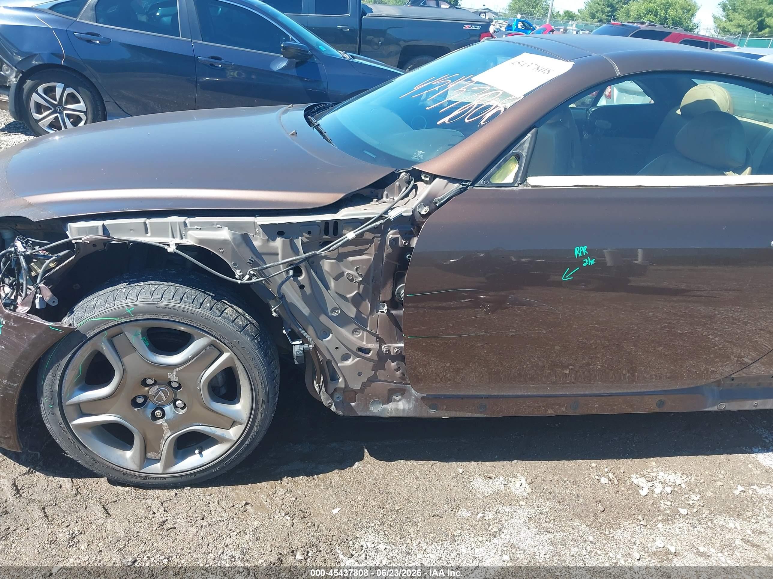 2006 Lexus Sc 430   Brown vin: JTHFN48Y569002696