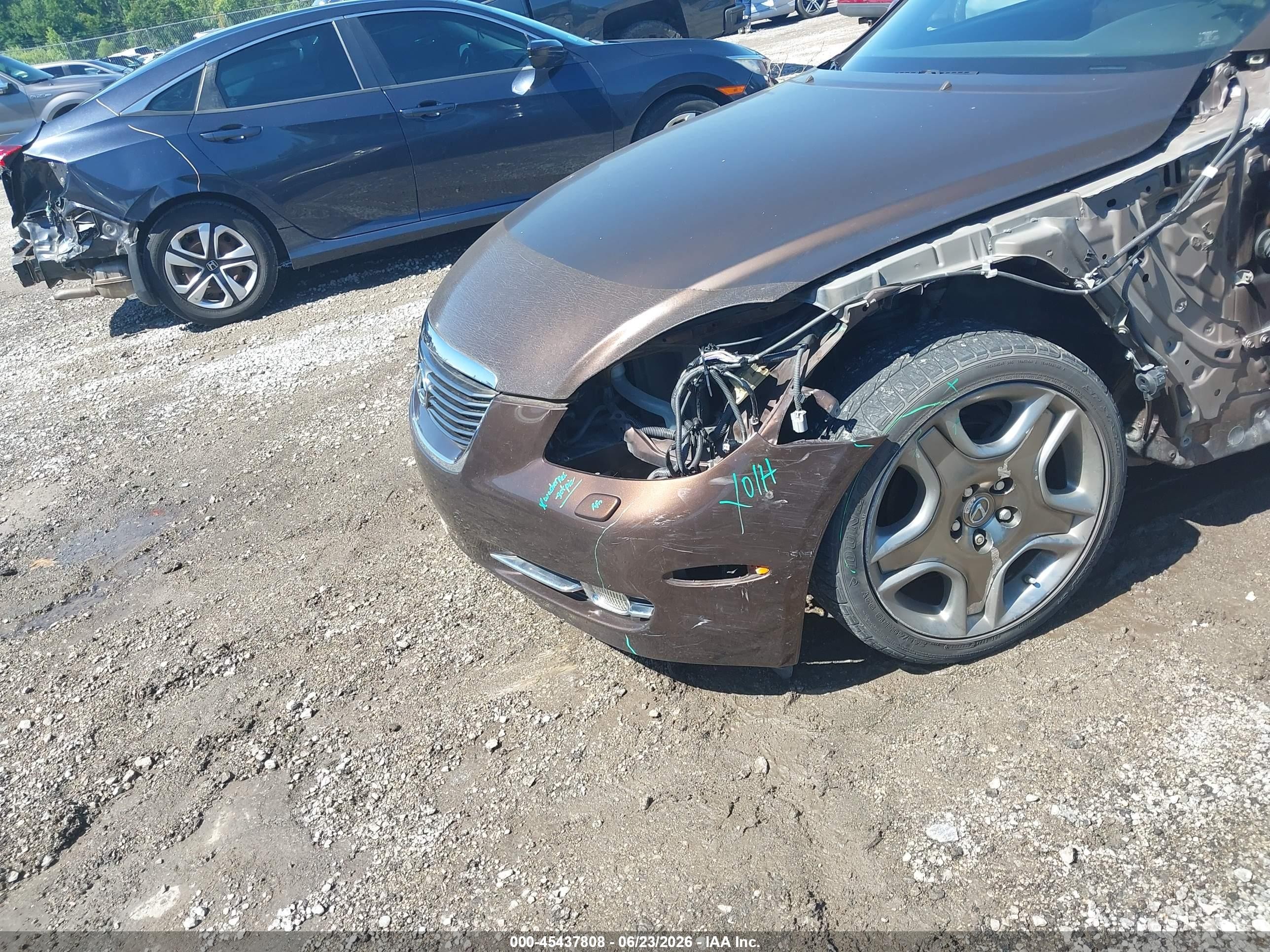 2006 Lexus Sc 430   Brown vin: JTHFN48Y569002696