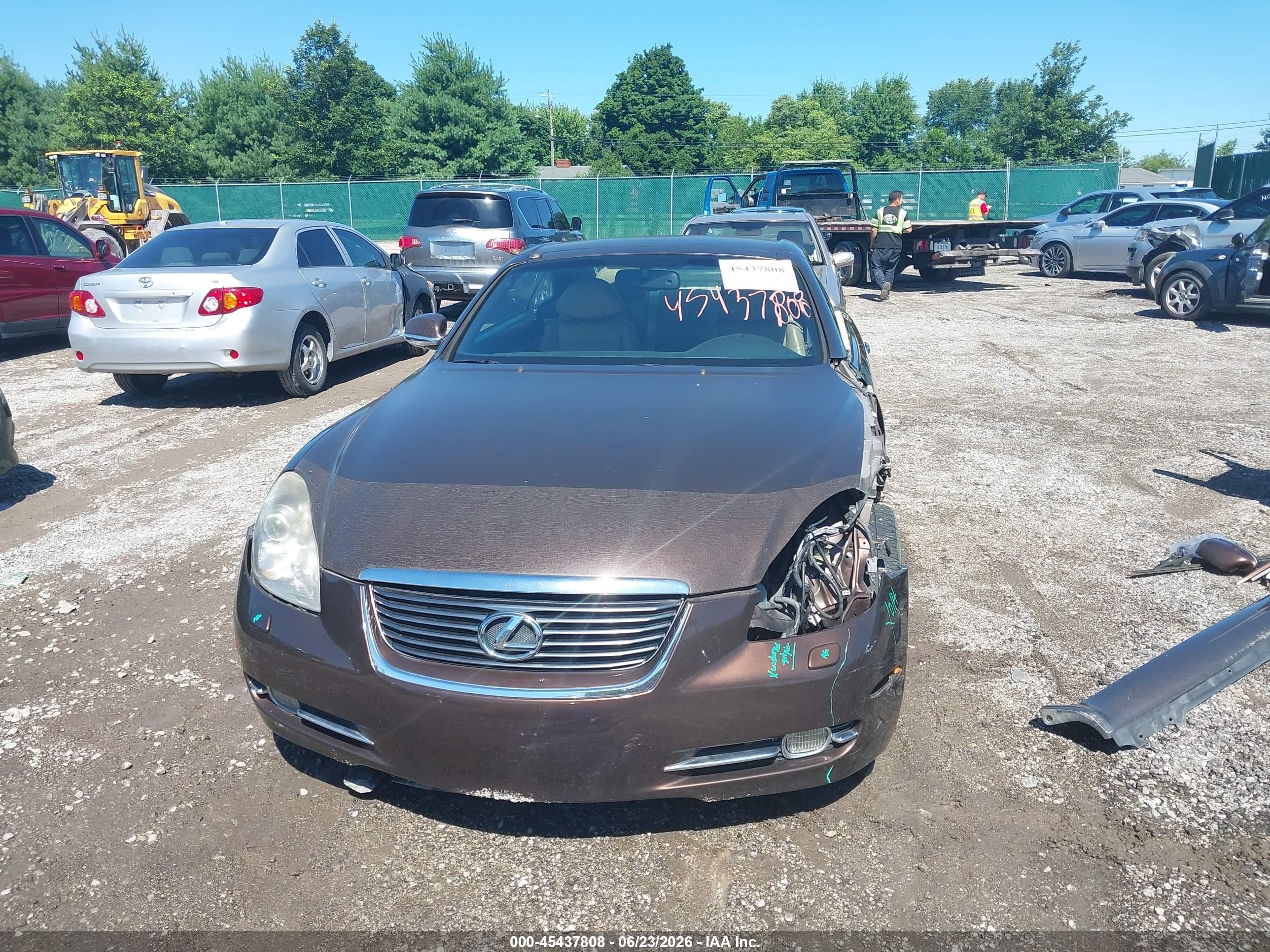 2006 Lexus Sc 430   Brown vin: JTHFN48Y569002696