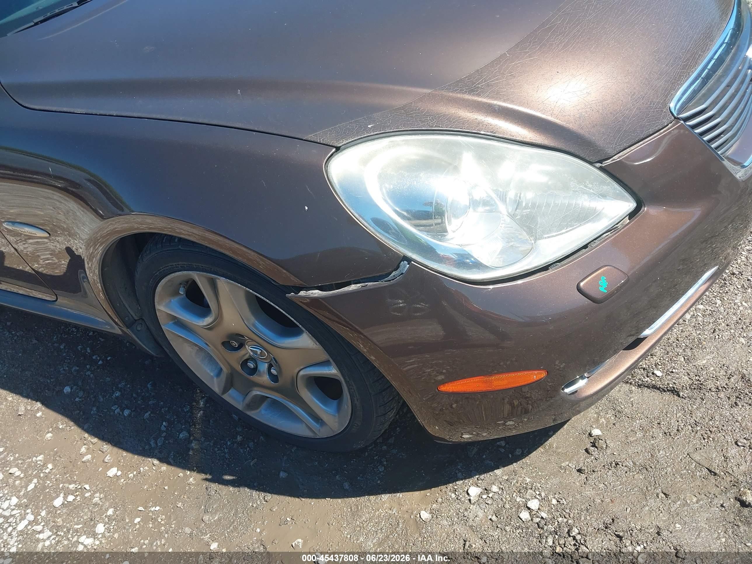 2006 Lexus Sc 430   Brown vin: JTHFN48Y569002696