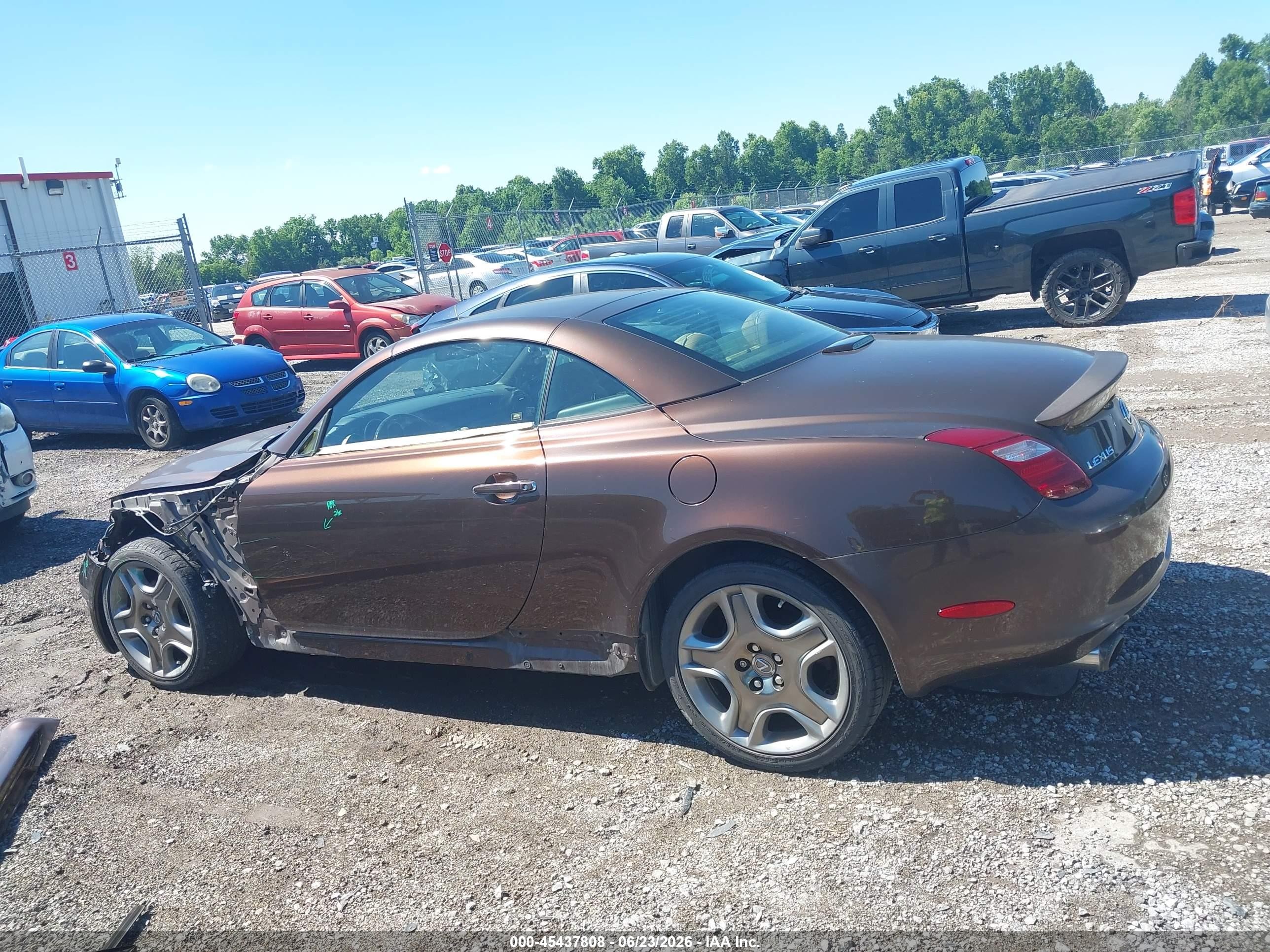 2006 Lexus Sc 430   Brown vin: JTHFN48Y569002696