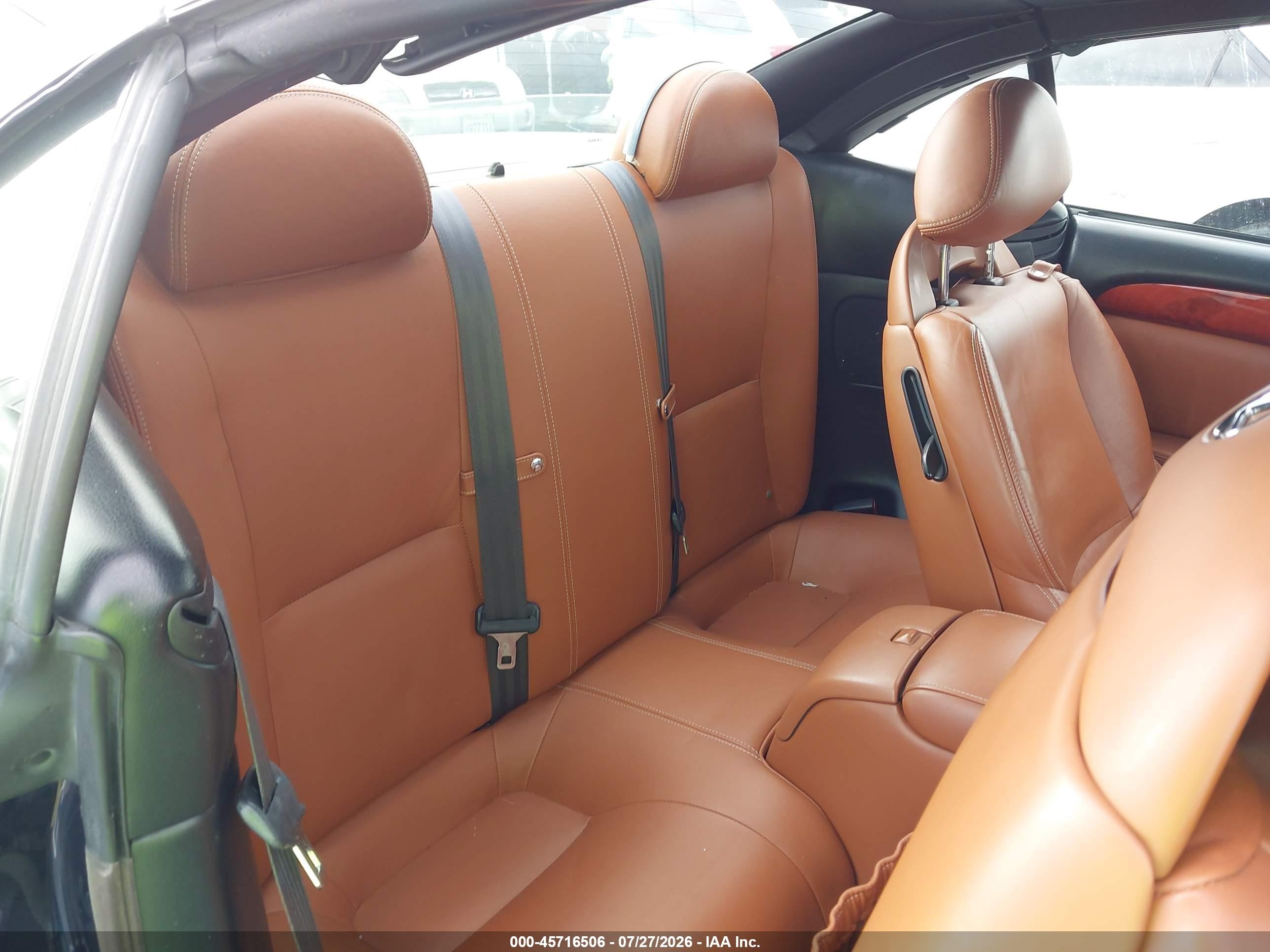 2006 Lexus Sc 430   Blue vin: JTHFN48Y569003072