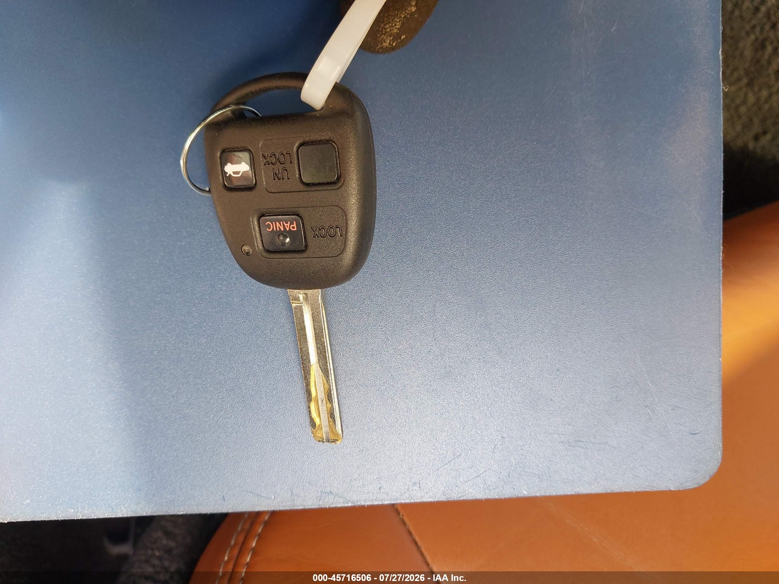 2006 Lexus Sc 430   Blue vin: JTHFN48Y569003072