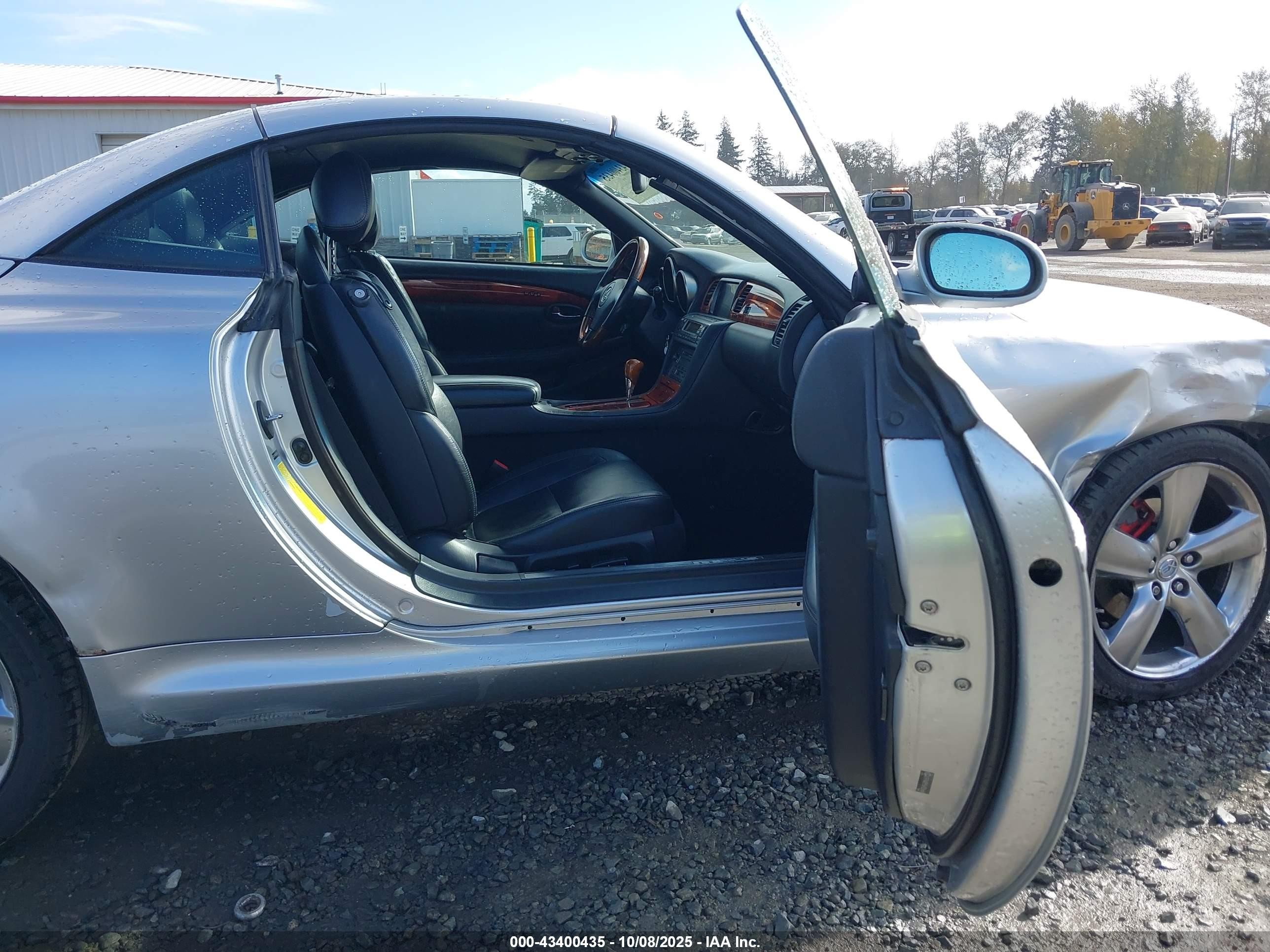 2006 Lexus Sc 430   Silver vin: JTHFN48Y569006666