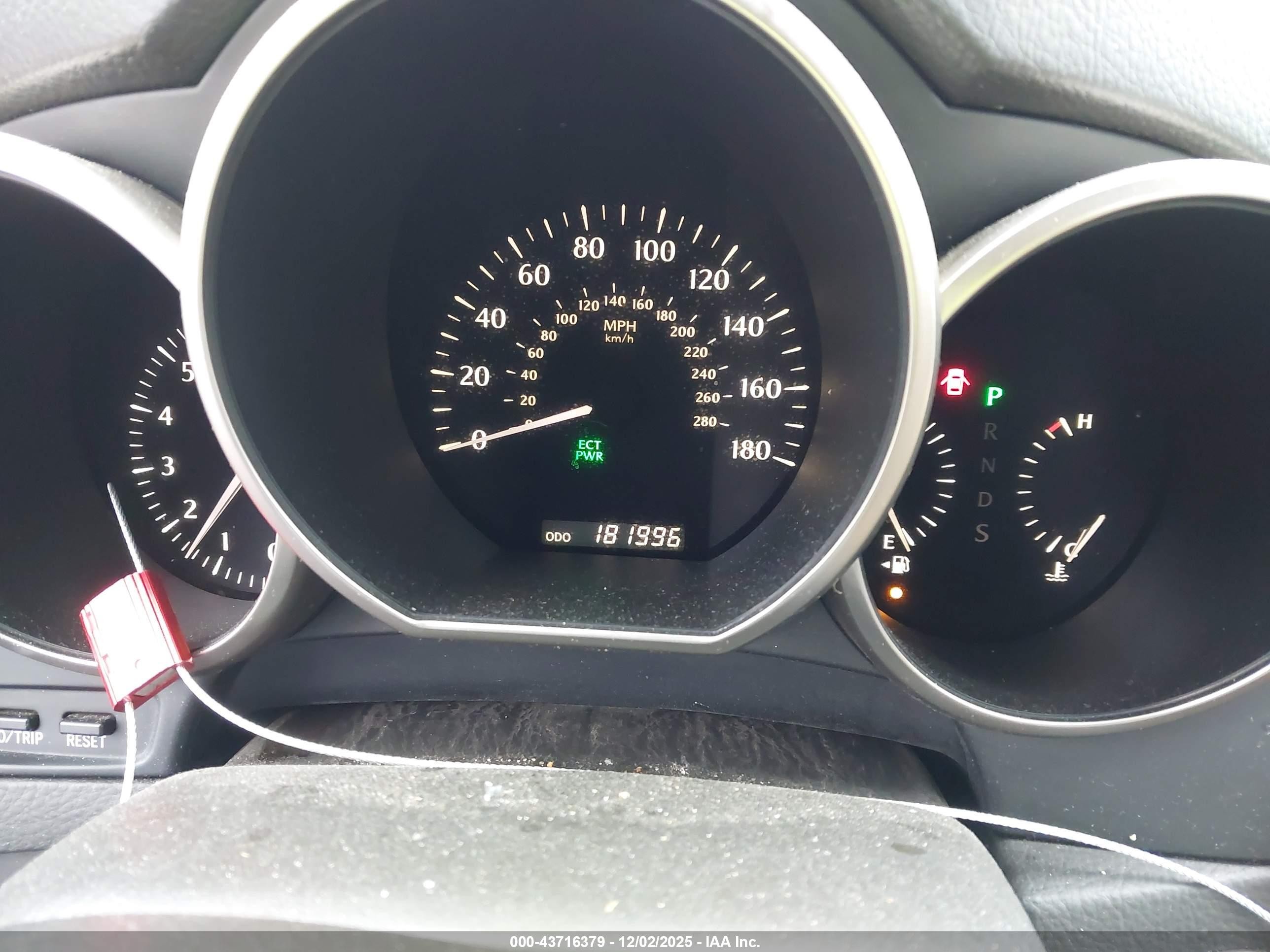 2006 Lexus Sc 430   Red vin: JTHFN48Y569009499