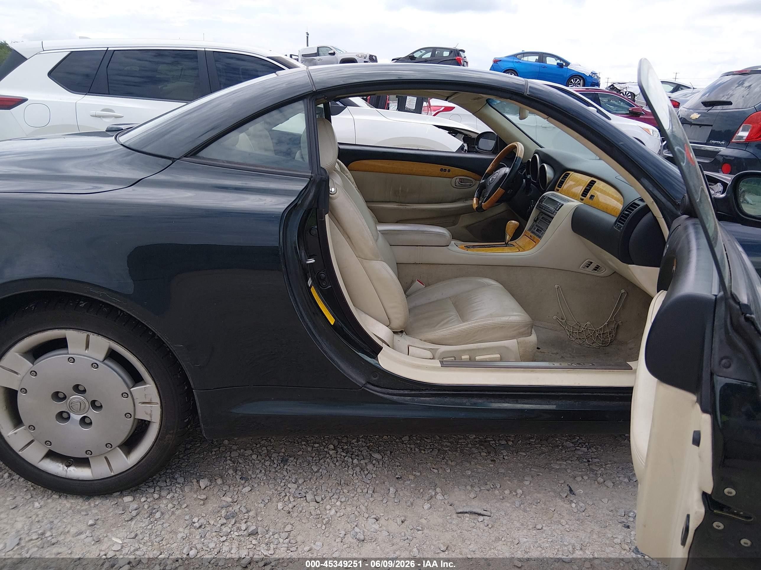 2002 Lexus Sc 430 Серый vin: JTHFN48Y620001085