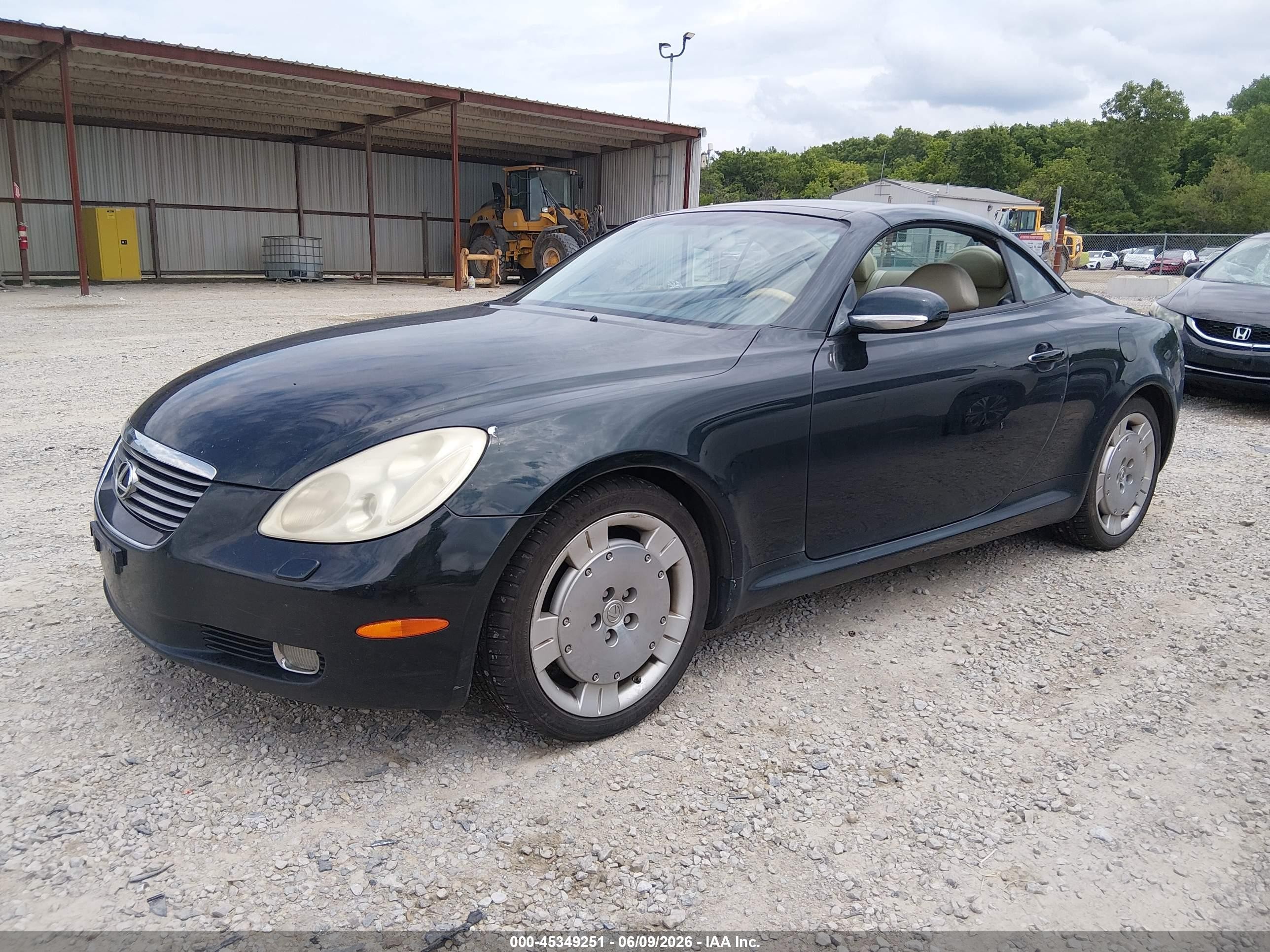 2002 Lexus Sc 430 Серый vin: JTHFN48Y620001085