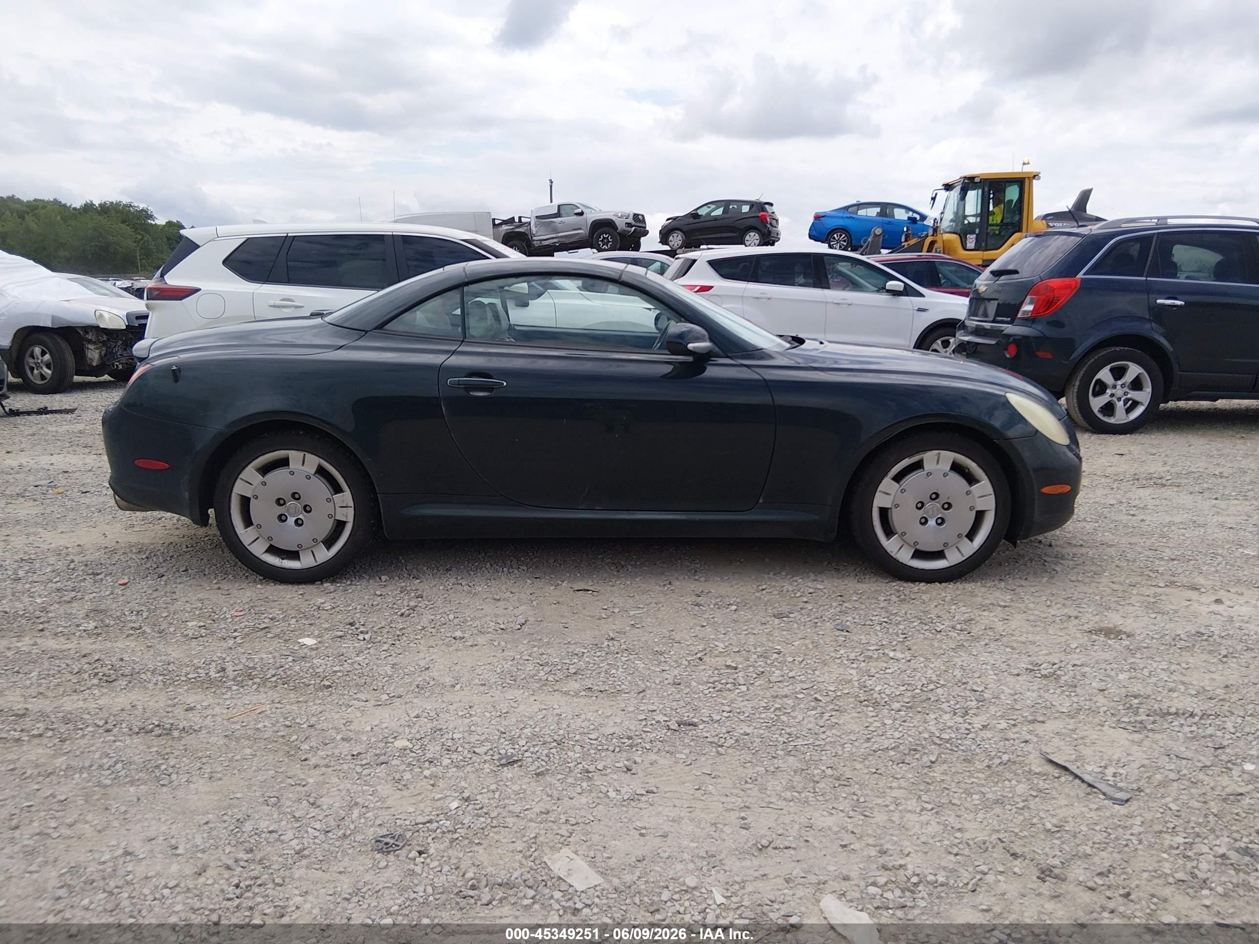 2002 Lexus Sc 430 Серый vin: JTHFN48Y620001085
