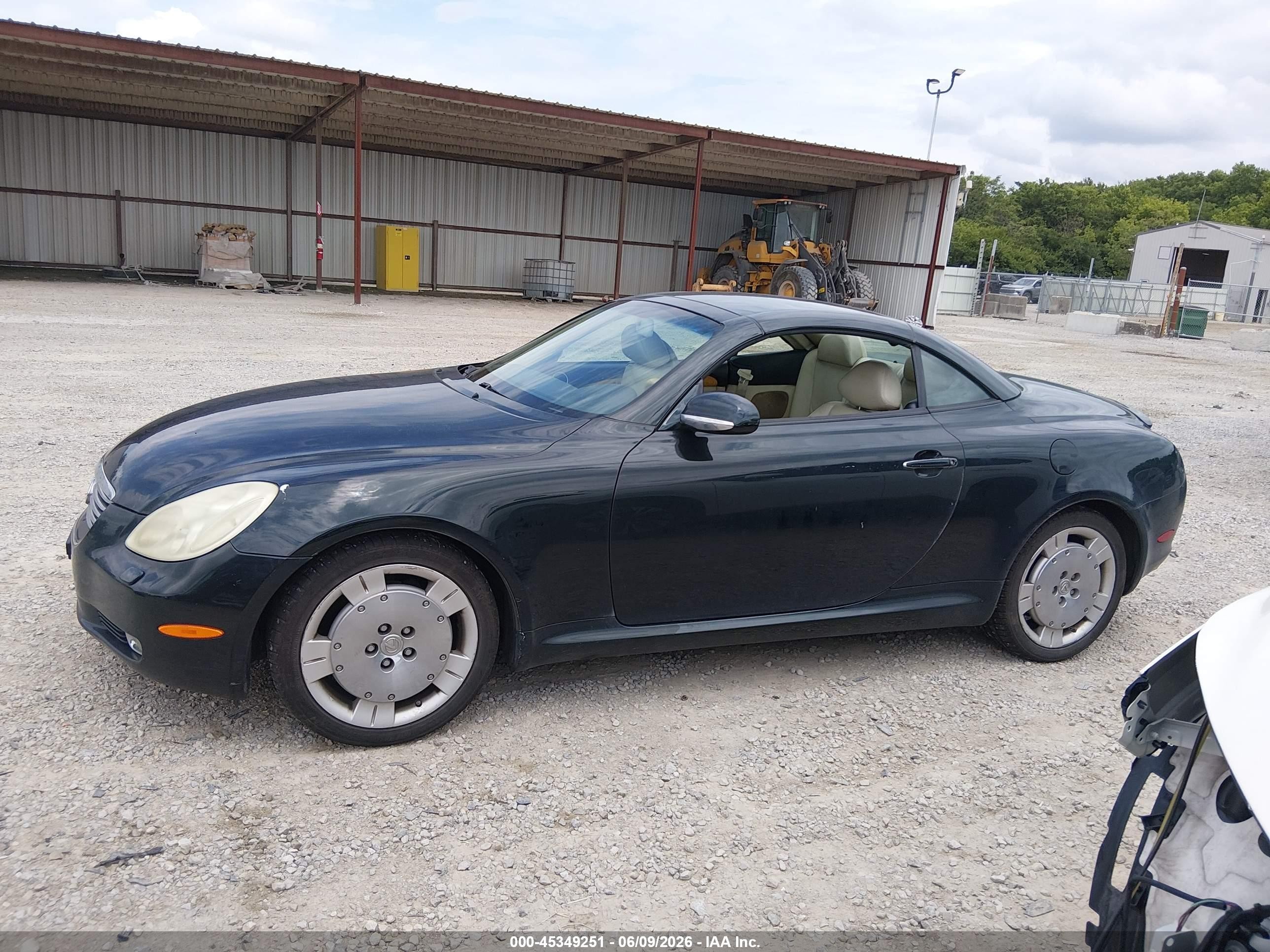 2002 Lexus Sc 430 Серый vin: JTHFN48Y620001085