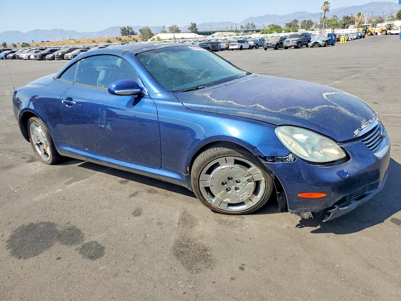 2002 Lexus Sc 430 Blue vin: JTHFN48Y620001846